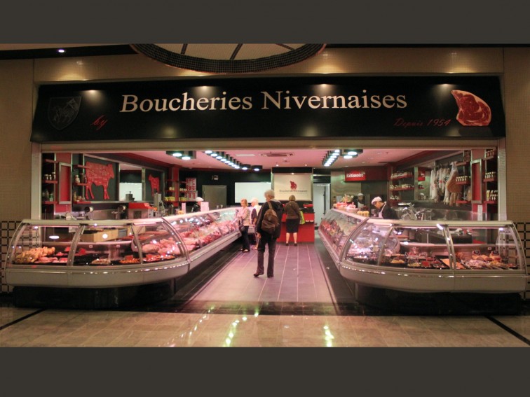Agencement boucherie Boucheries Nivernaises