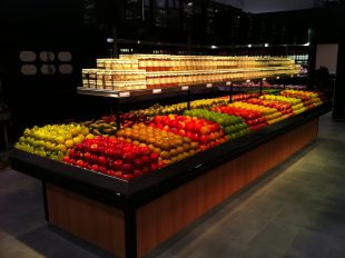 Agencement du magasin O'Sources