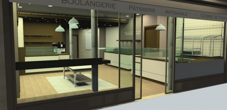 Agencement boulangerie maison Lallement 