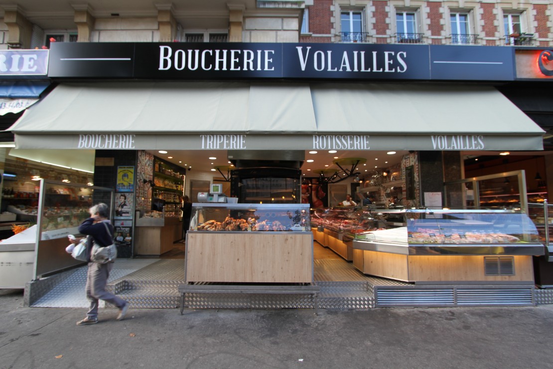 Agencement boucherie